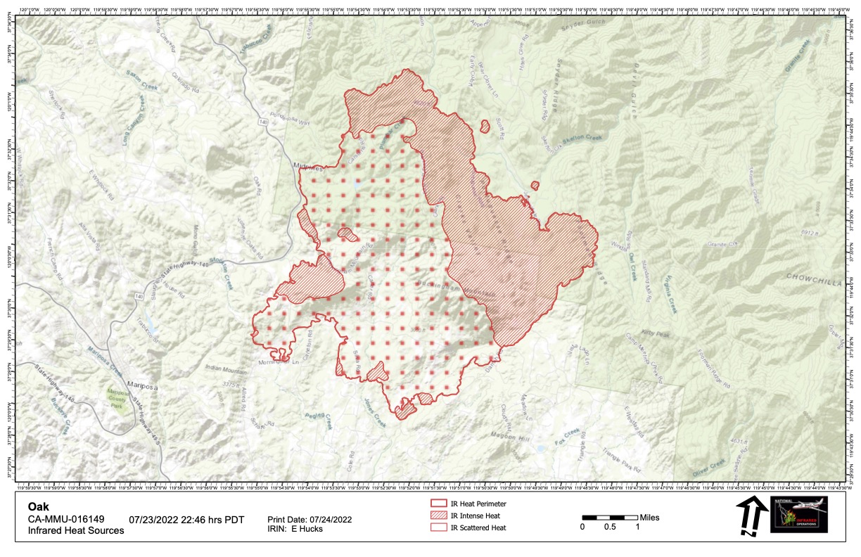 Oak Fire – July 24, 2022 – The Lookout