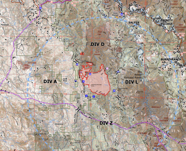 Hill Fire Grows to 4,000 Acres in Humboldt County - The Lookout